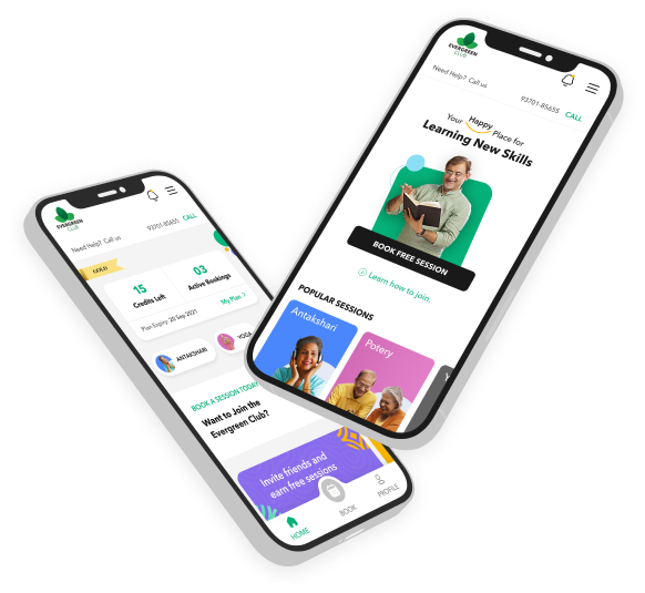 Evergreen Case study mobile